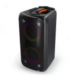 Bluetooth speaker NEDIS, PARTY SPEAKER SPPT2480BK, portable, 80W, 4000mAh