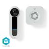 Wi-Fi Smart Video Doorbell, 2.4 Mpx(1536p), 12VDC, micro SD, ONVIF, WIFICDP40CWT, NEDIS - 1