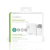 Wireless doorbell NEDIS DOORB211WT, 3VDC, 80dB, white / grey - 4