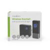 Wireless doorbell NEDIS DOORB310BK, 230VAC/12VDC, 110dB, black - 7