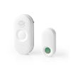 Wireless doorbell NEDIS DOORB230CWT, 230VAC/3VDC, 80dB, white - 8