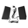 Speakers, PC, RGB, USB, 18W, RMS 6W, black, GSPR31020BK, NEDIS - 6