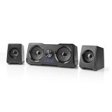 Speakers with subwoofer, for PC, USB, 48W, RMS 16W, black, GSPR21022BK, NEDIS