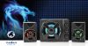 Speakers with subwoofer, for PC, RGB, USB, 33W, RMS 11W, black, GSPR31021BK, NEDIS - 10