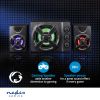 Speakers with subwoofer, for PC, RGB, USB, 33W, RMS 11W, black, GSPR31021BK, NEDIS - 5