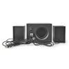 Speakers with subwoofer, for PC, RGB, USB, 33W, RMS 11W, black, GSPR31021BK, NEDIS - 3