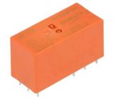 Relay electromagnetic 5-1393243-6, coil 24VDC, 8A, 250VAC/30VDC, DPDT, 2xNO+2xNC