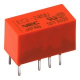 Relay electromagnetic EC2-12SNU, coil 12VDC, 2A, 250VAC/220VDC, DPDT, 2xNO+2xNC