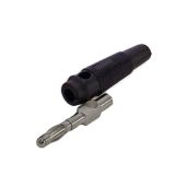 Банан щекер, 4mm, черен, CX-07