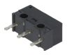 Microswitch with button, KW10-Z0P075 - 2