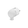 Plug Schuko, 16A, 250VAC, 90°, white, BY74-00003 - 2