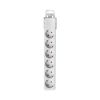 6x2P+E Extension socket w/o cord, 230VAC, 16A, white, BY72-00060 - 2