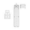 6x2P+E Extension socket w/o cord, 230VAC, 16A, white, BY72-00060 - 4