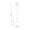 LED Pendant Light E27, 230VAC, black, BV05-00010 - 3