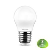 LED lamp, 7W, E27, G45, 220VAC, 560lm, 3000K, warm white, golf ball, BA11-00720