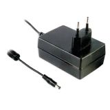 Захранващ адаптер, 12VDC, 1.5A, 18W, 80~264VAC, накрайник 5.5x2.1mm, импулсен, GSM18E12-P1J