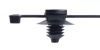 Cable Tie with Fir Tree T18RFT6, 100mm, black - 1