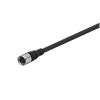 Кабел за датчик CID408-2, 4pins, М8mm, прав, 2m, PVC