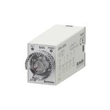 Реле за време ATM4-260M, аналогово, закъснение вкл, 6min~60min, 24VDC/3A, 220VAC/3A, 4NO+4NC