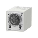 Time relay ATS8-41, multifunctional, 100~240VAC, 2x(NO+NC), 0.1s~10h
