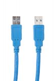 Cable, USB-A / m 3.0 - USB-A / m 3.0, blue, 1.5m