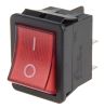 Rocker превключвател, 2 позиции, OFF-ON, 30A/250VAC, отвор 20х30mm, 4 извода, KCD2/30A

