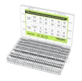 Комплект стъклени предпазители 360бр., 5x20mm и 6x30mm, от 0.5А до 25А