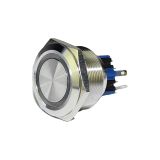 Button switch GQ22-11EM/S, Ф22, 3A, 250VAC, LED