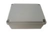 Plastic universal box 145x190x85mm, ABS, gray, with lid, FAR KABLO
