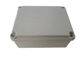 Plastic universal box 145x190x85mm, ABS, gray, with lid, FAR KABLO