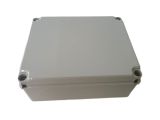 Plastic universal box 230x310x130mm, ABS, gray, with lid, FAR KABLO