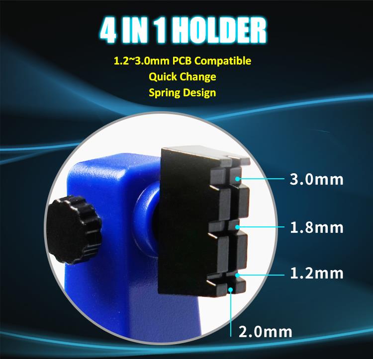 Stand third hand, adjustable, 0~200mm, 360°, SN-390, PRO'S KIT