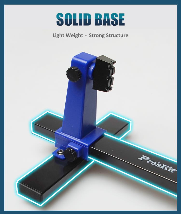 Third hand stand, adjustable, 0~200mm, 360°, SN-390, PRO'S KIT