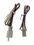 Car socket 4-way, blister, with fuse socket