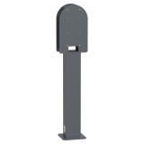 Double charging station stand, 384x262x1213mm, EVA2PBS2, Schneider Electric