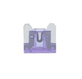Car fuse, blade type, 11mm, 35A, 32VDC, SUPER MINI / MICRO, purple