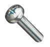 Screw Bolt, M2.5x16 mm, half round head
