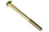 Bolt, M5x50 mm, round head, straight screwdriver, partial thread
