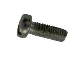 Screw Bolt, M6x16 mm, half  round head, straight screwdrive, full thread