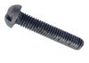 Screw Bolt, M6x35 mm, round head, straight screwdrive, full thread
