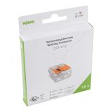 Компплект клема, бърза връзка, 0.2-4 mm2, двойна, 16бр., WAGO 221-412/995-016
