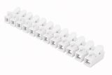 Screwless 10-pole terminal block, wire cross-section 0.5-2.5mm2, C365-409, COMMEL
