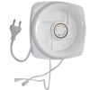 Bathroom fan, ф200mm, with flap, 230VAC, 25W, 100m3/h, white, KHG-200