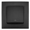 Intermediate switch, black, Linnera life, Viko, 90404031-BG