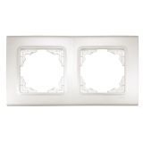 Двойна рамка, перла, от серия Linnera life, Viko, Panasonic 90483002-BG