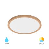 LED ceiling lamp JADE, 36W, 230VAC, 2680lm, 3in1 color, IP20, ф400x23mm, BP07-00487