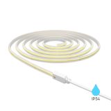 Влагозащитена LED лента, COB, 360 диода на метър, 12W/m, 230VAC, IP54, 6500K, студенобяла, BS02-00713
