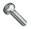 Болт, M4x15 mm, полуобла глава, кръстата отвертка
