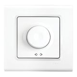 Electric switch, dimmer, for built-in, white, Linnera S, Viko by Panasonic, 91400040