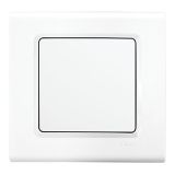 Blank plate cover, for built-in, white, Linnera S, Viko by Panasonic, 91400090